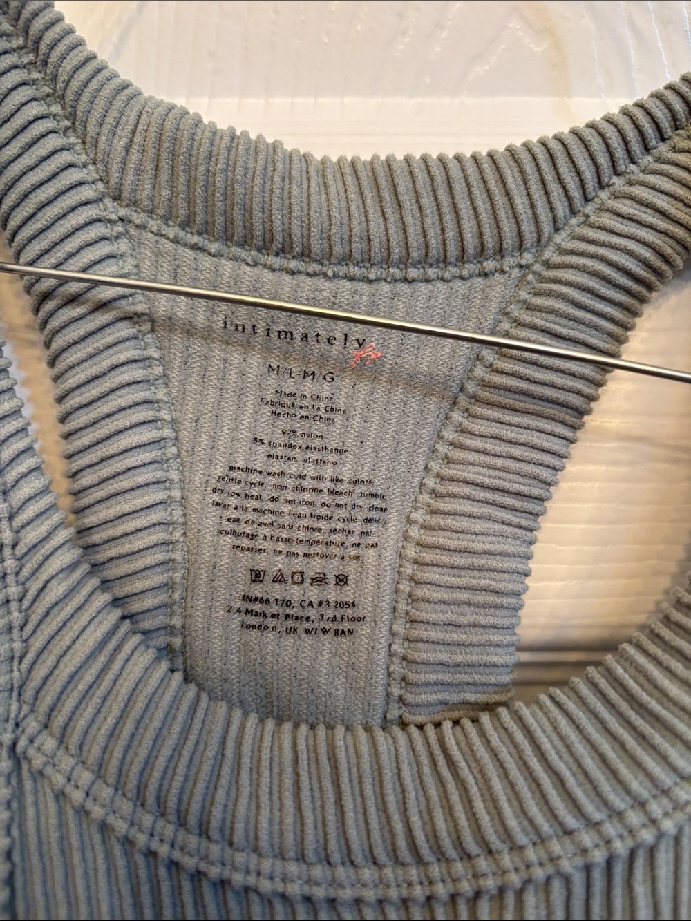 Free People Ribbed Racerback Tank - Sage - Picture 2 of 3